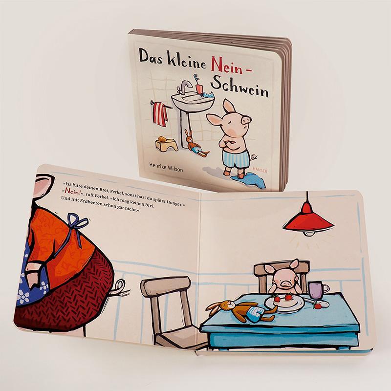 Bild: 9783446273191 | Das kleine Nein-Schwein | Henrike Wilson | Buch | 24 S. | Deutsch