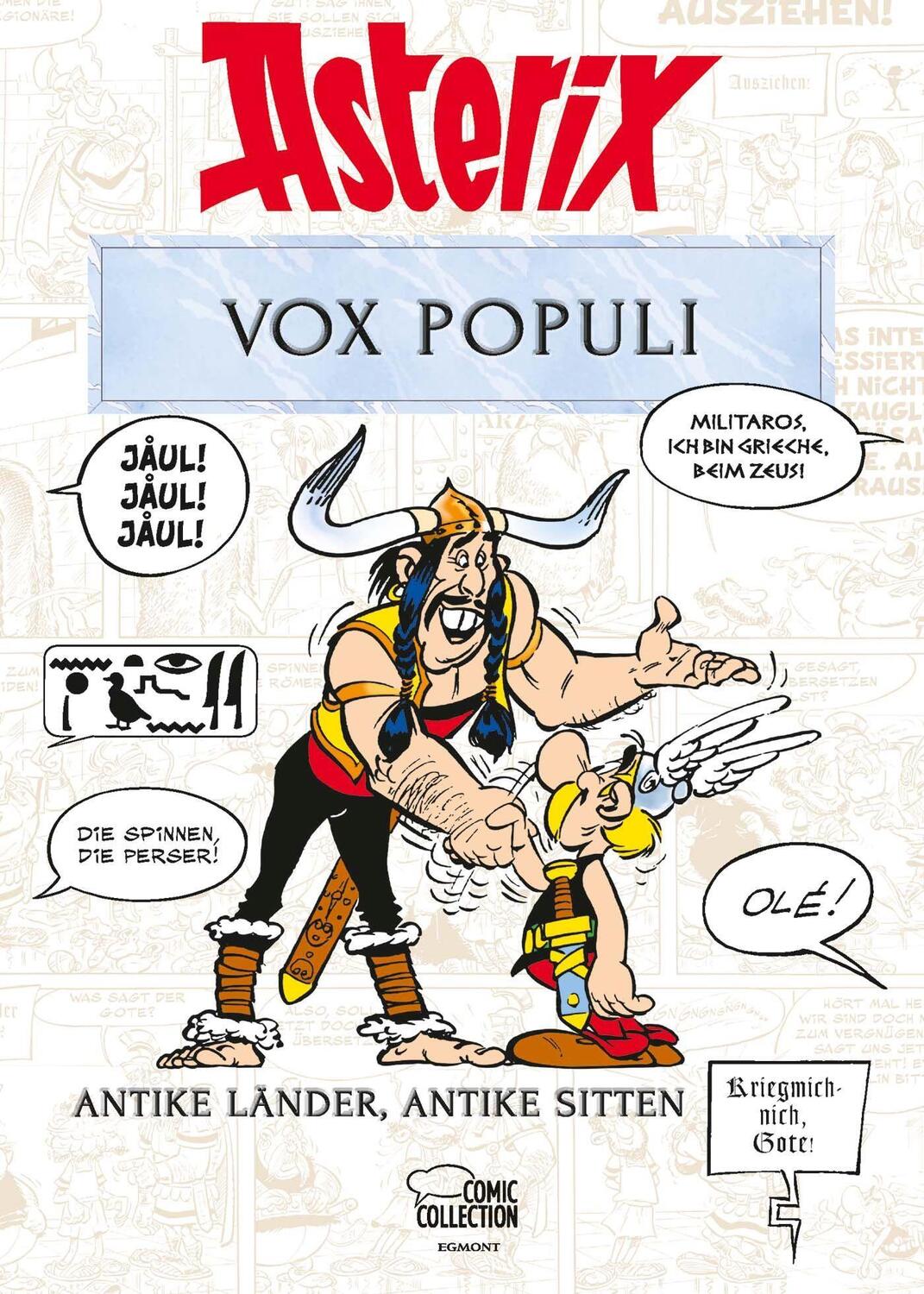 Cover: 9783770402663 | Asterix - Vox populi | Antike Länder, antike Sitten | Molin (u. a.)
