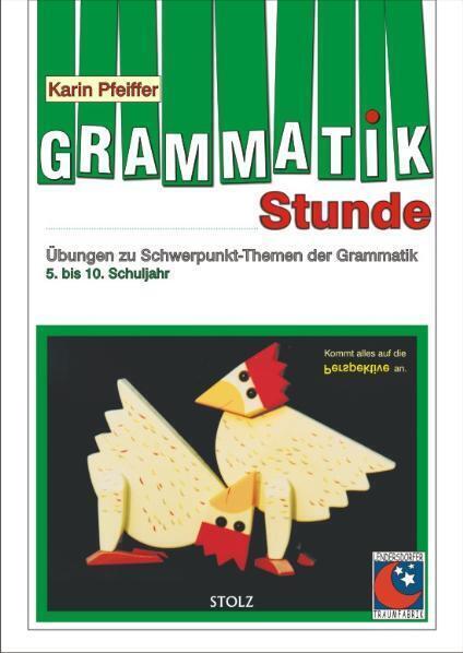 Cover: 9783897780620 | Grammatikstunde | Karin Pfeiffer | Broschüre | 72 S. | Deutsch | 2001