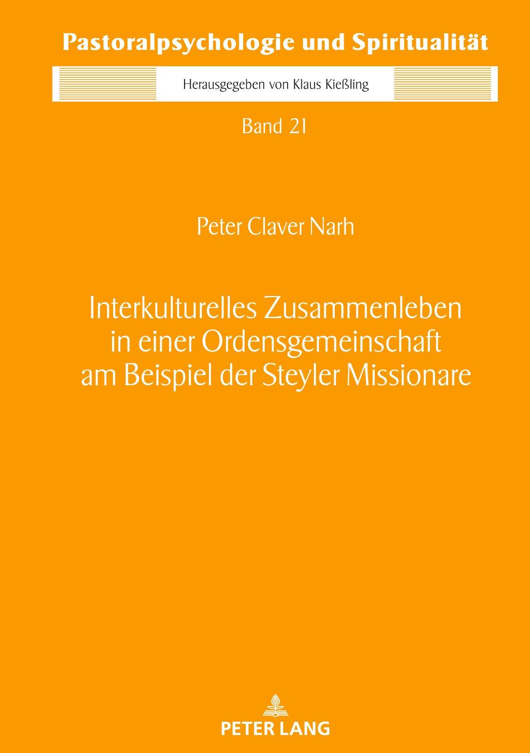 Cover: 9783631777763 | Interkulturelles Zusammenleben in einer Ordensgemeinschaft am...