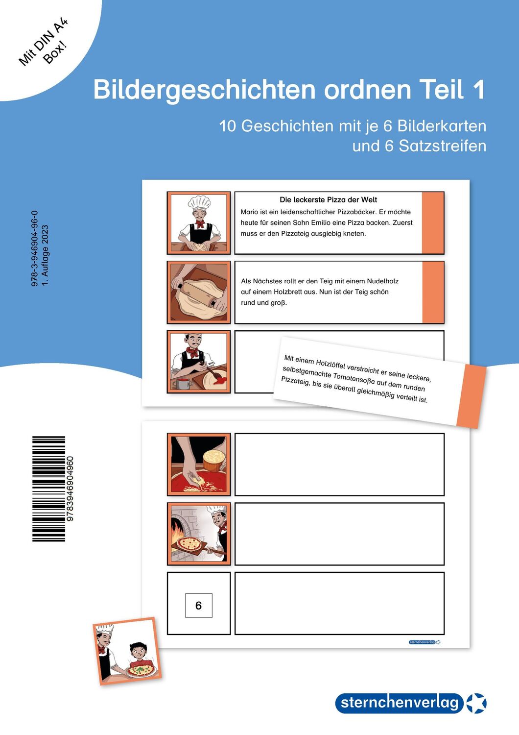 Cover: 9783946904960 | Bildergeschichten ordnen - Teil 1 Schülerarbeitsmaterial für die 2....