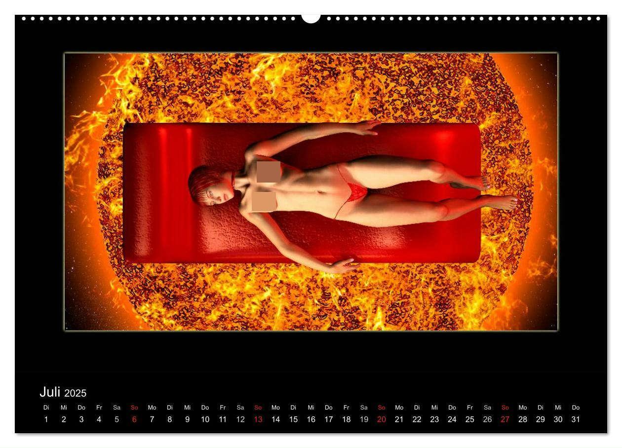 Bild: 9783435780839 | Digital Woman (Wandkalender 2025 DIN A2 quer), CALVENDO Monatskalender