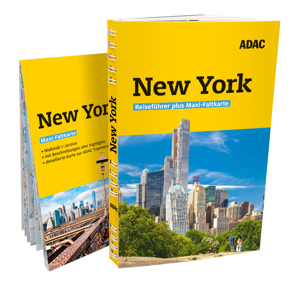 Cover: 9783956896644 | ADAC Reiseführer plus New York | Hannah Glaser | Taschenbuch | Deutsch