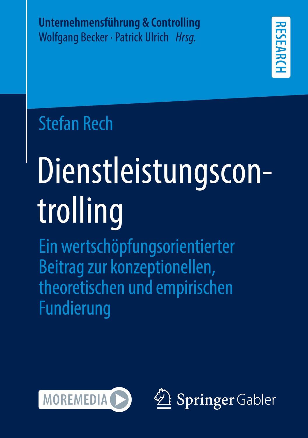 Cover: 9783658313258 | Dienstleistungscontrolling | Stefan Rech | Taschenbuch