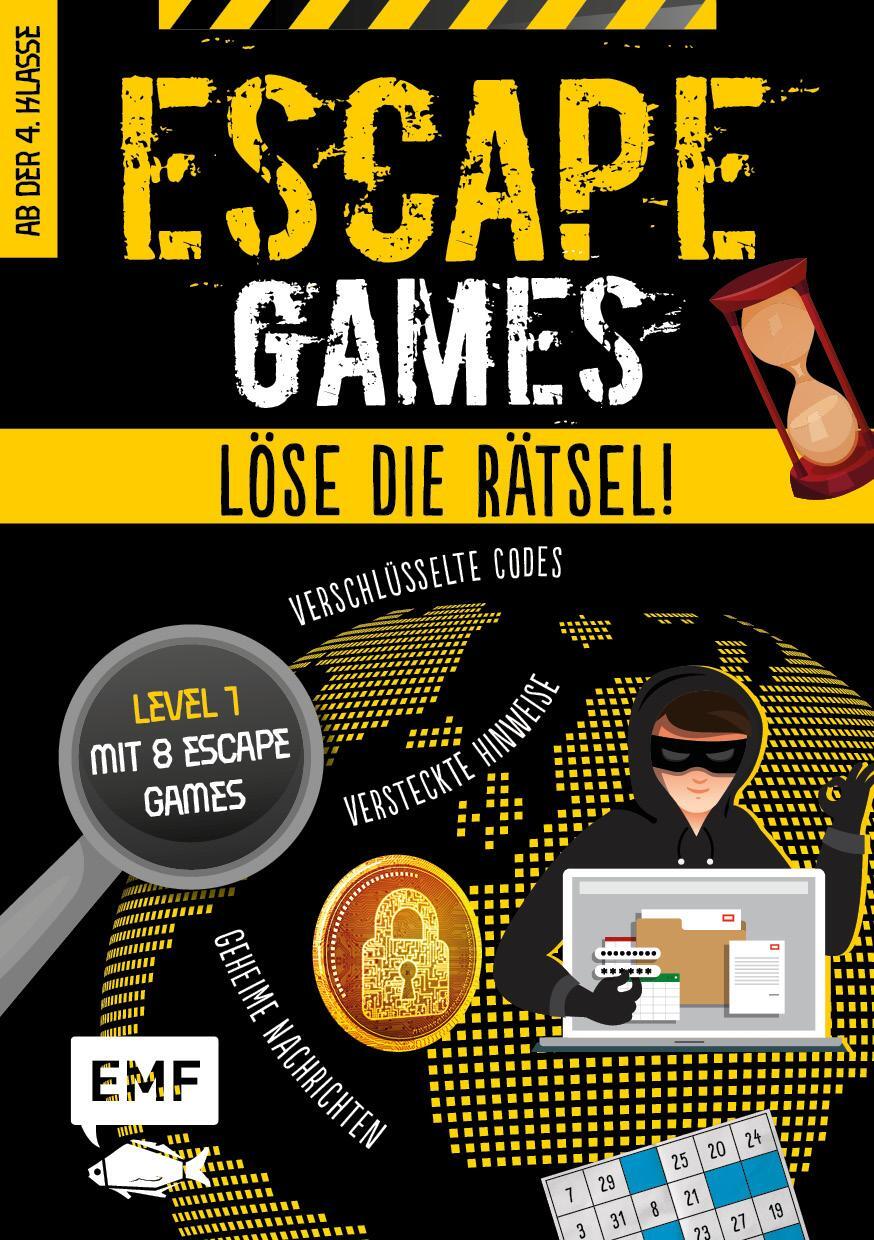 Cover: 9783960936060 | Escape Games - Löse die Rätsel! - Level 1 mit 8 Escape Games ab 9...