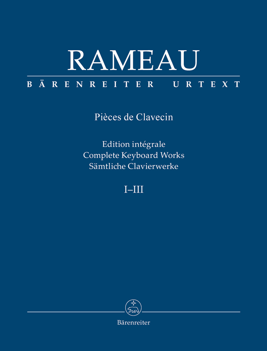 Cover: 9790006526000 | Sämtliche Clavierwerke I-III | Bärenreiter Urtext | Rameau | Buch