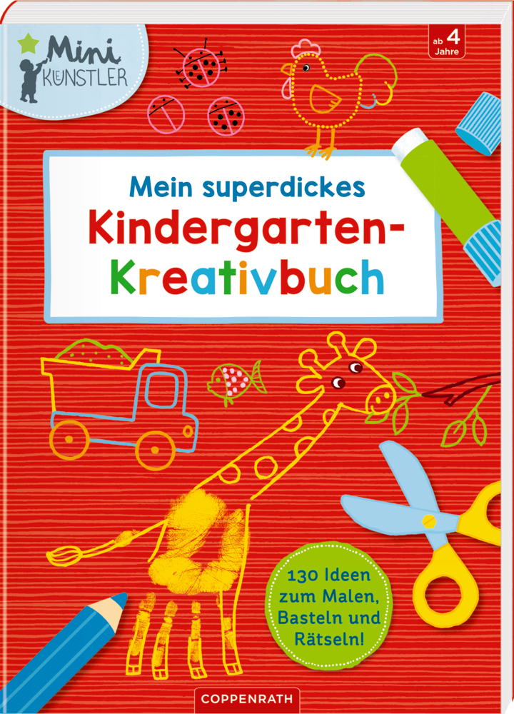 Cover: 9783649633143 | Mein superdickes Kindergarten-Kreativbuch | Hartmut Bieber | Buch