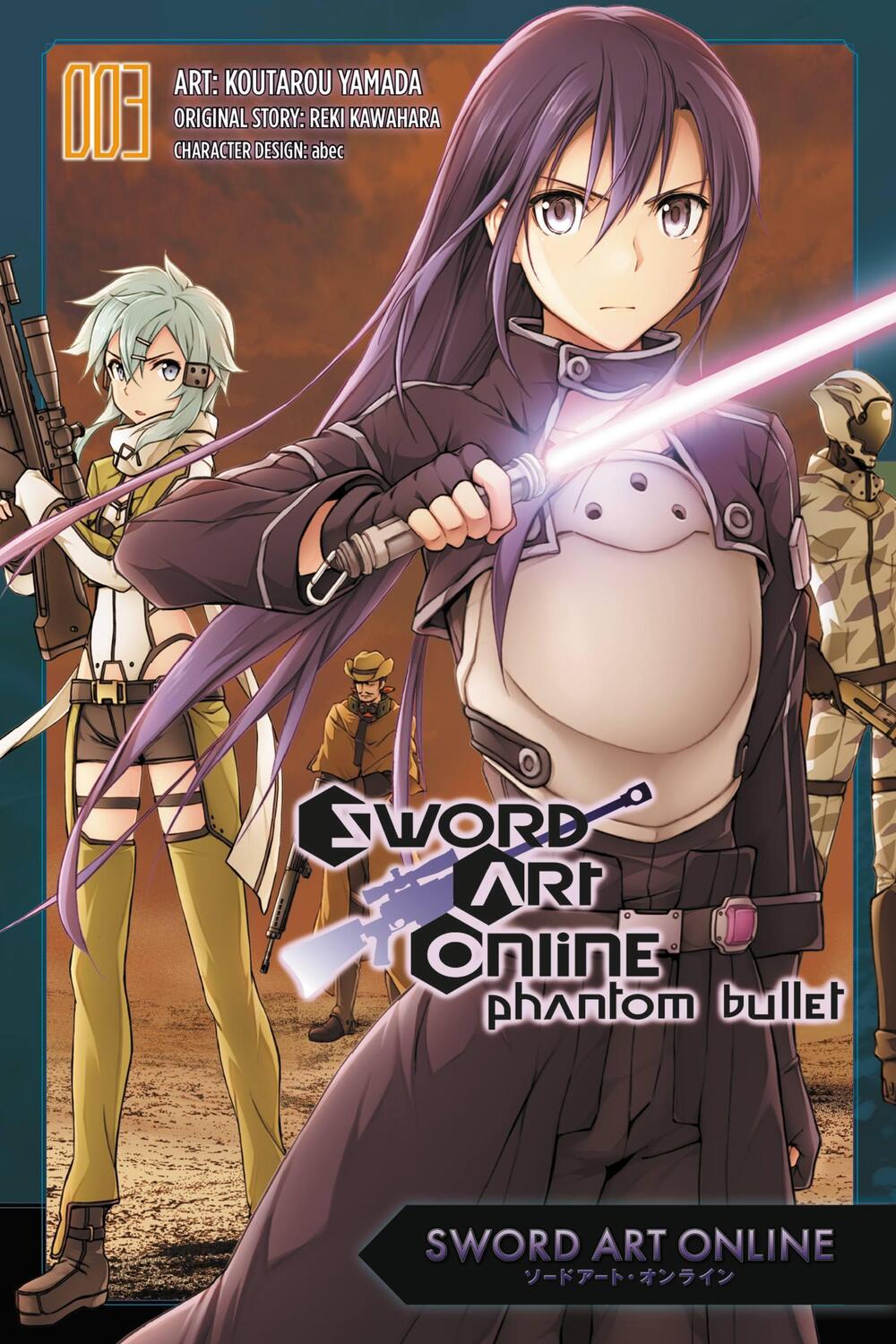 Cover: 9780316439749 | Sword Art Online: Phantom Bullet, Vol. 3 (manga) | Reki Kawahara
