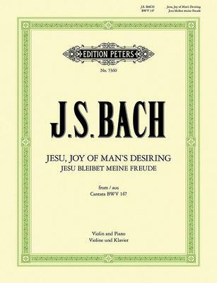 Cover: 9790577080659 | Jesu, Joy of Man's Desiring (Arranged for Violin and Piano) | Sheet