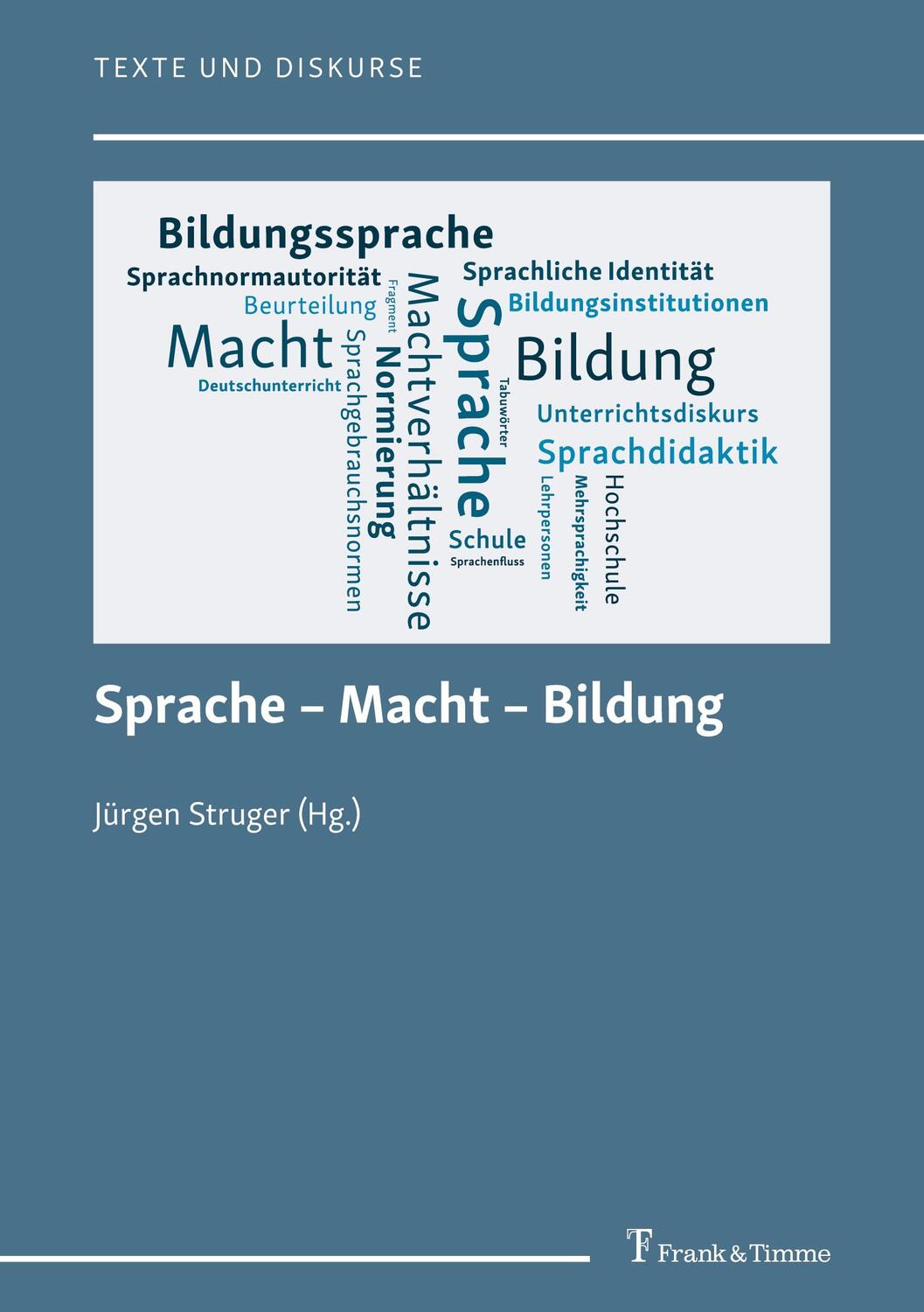 Cover: 9783732909629 | Sprache ¿ Macht ¿ Bildung | Jürgen Struger | Taschenbuch | Paperback