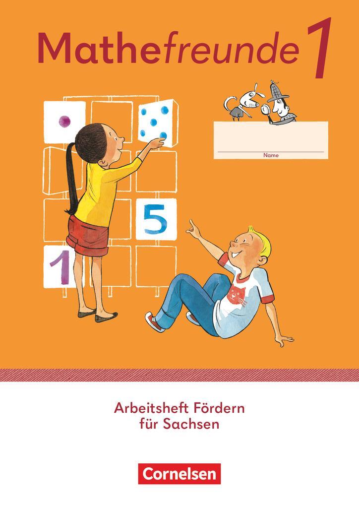 Cover: 9783464811368 | Mathefreunde 1. Schuljahr. Sachsen - Arbeitsheft Fördern | Taschenbuch