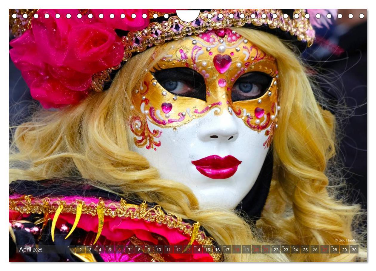 Bild: 9783435733316 | Magie der Masken (Wandkalender 2025 DIN A4 quer), CALVENDO...