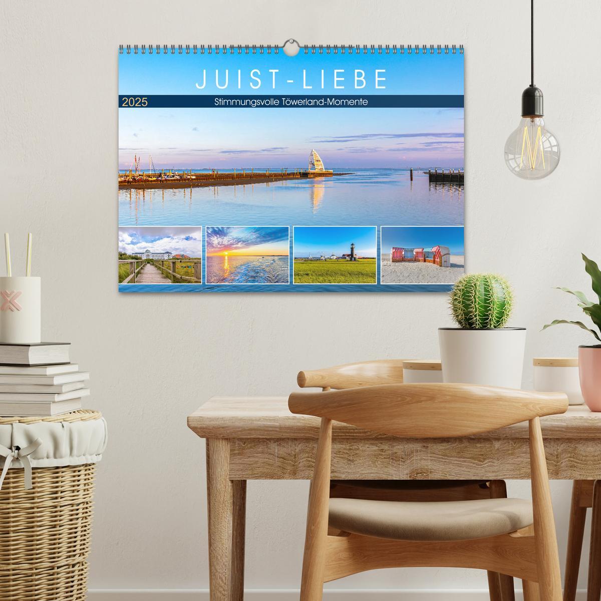 Bild: 9783435028221 | JUIST-LIEBE (Wandkalender 2025 DIN A3 quer), CALVENDO Monatskalender