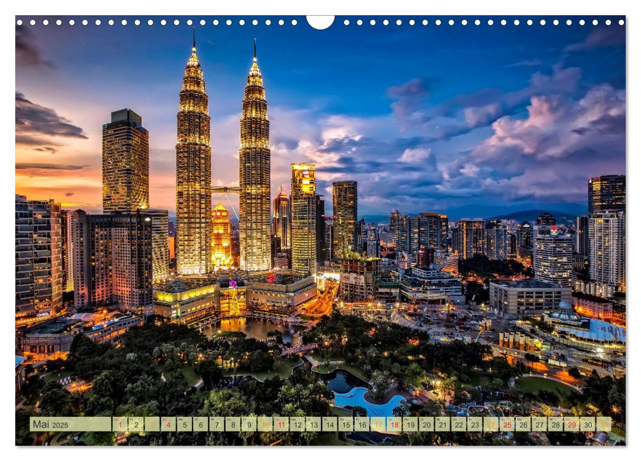 Bild: 9783435437917 | Reise durch Asien - Malaysia (Wandkalender 2025 DIN A3 quer),...