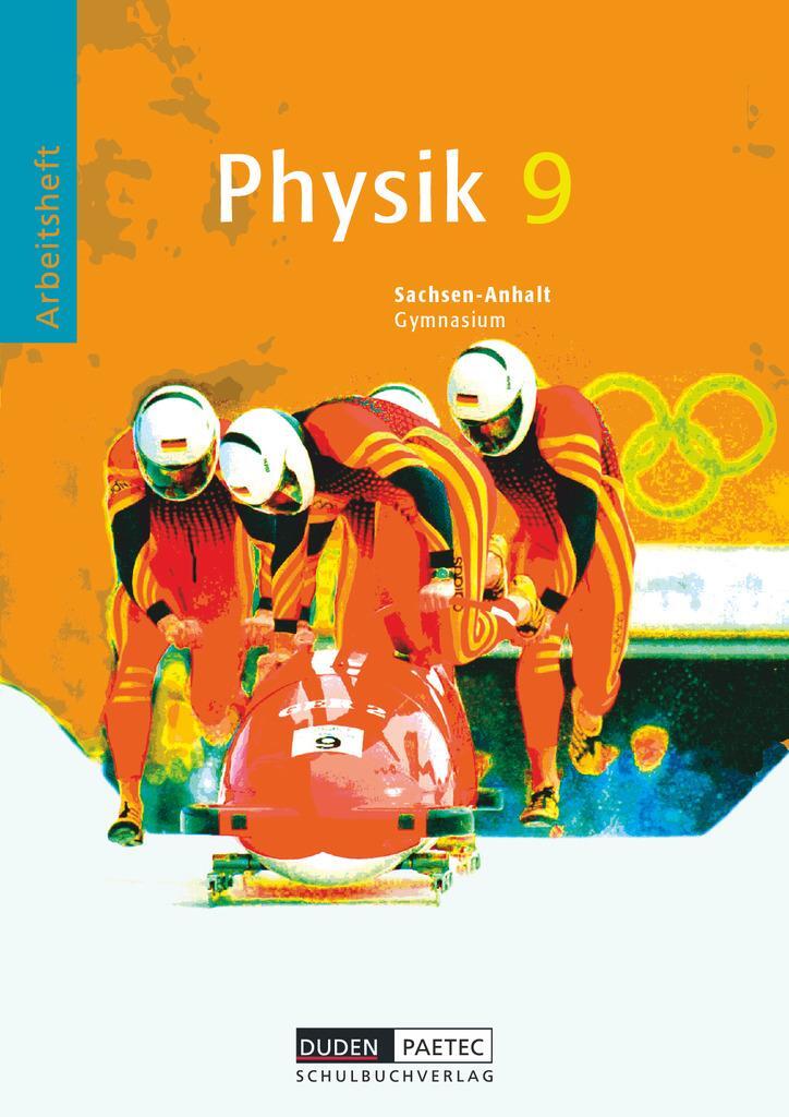 Cover: 9783898183758 | Physik 9 / Arbeitsheft Gymnasium / Sachsen-Anhalt | Schmidt | Buch