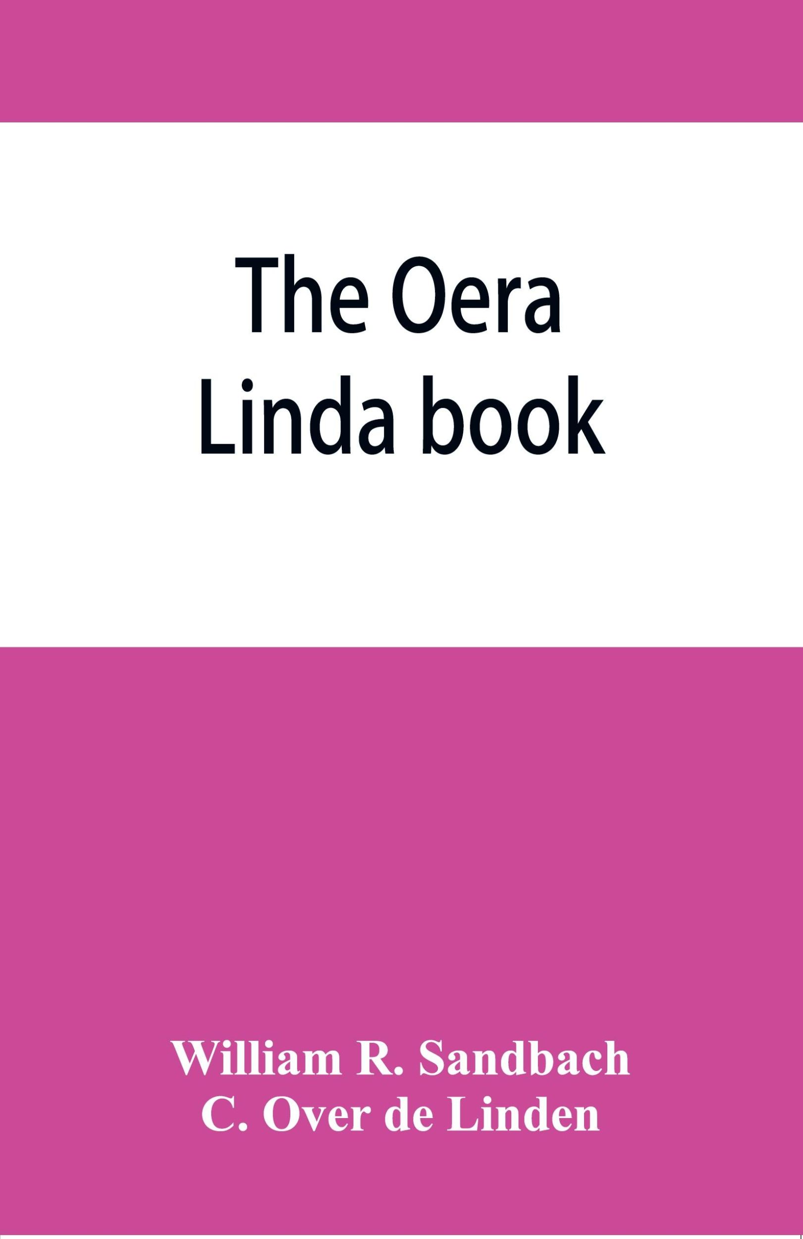 Cover: 9789353866334 | The Oera Linda book, from a manuscript of the thirteenth century