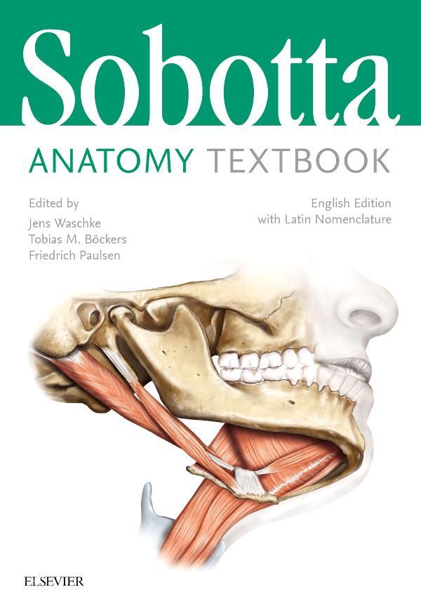 Cover: 9780702067600 | Sobotta Anatomy Textbook | English Edition with Latin Nomenclature