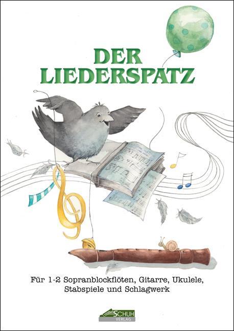 Cover: 9783931862404 | Der Liederspatz (Mit Begleit-CD) | Karin Schuh | Broschüre | Audio-CD