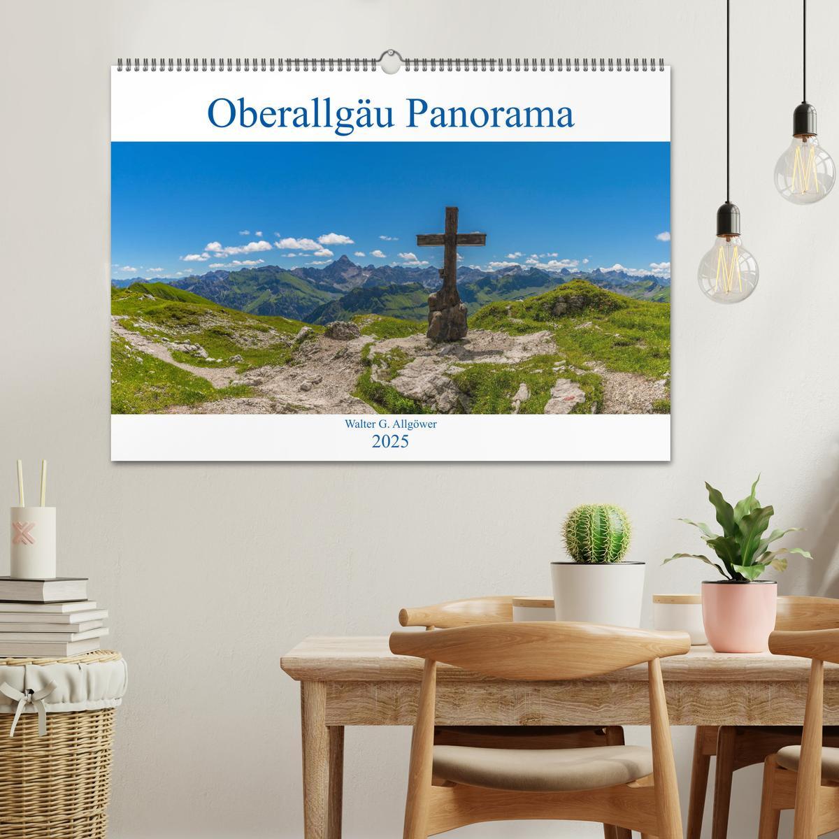 Bild: 9783435358168 | Oberallgäu Panorama (Wandkalender 2025 DIN A2 quer), CALVENDO...