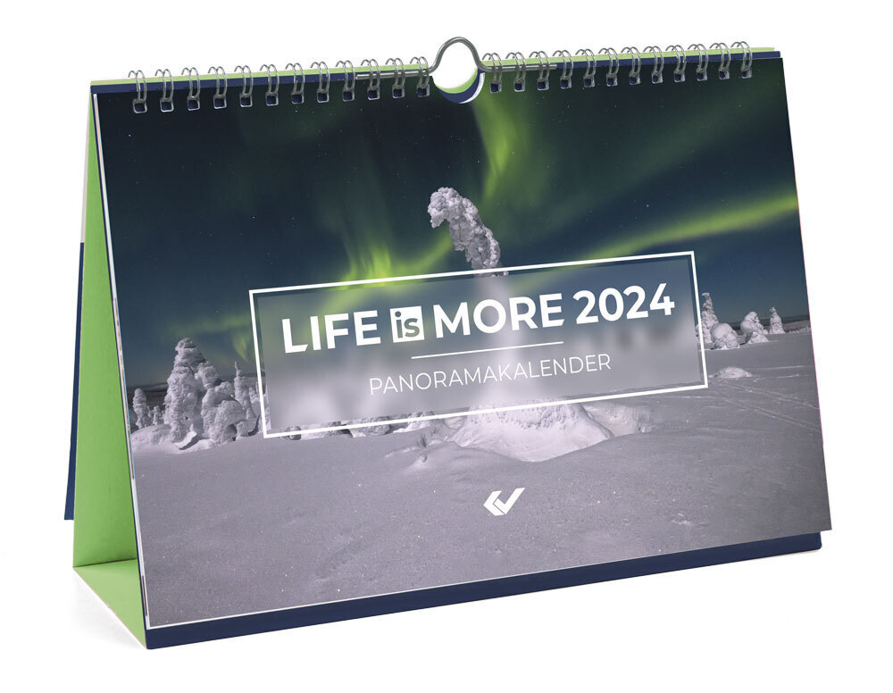 Cover: 9783863538569 | LIFE-IS-MORE 2024 | Panoramakalender | Kalender | 13 S. | Deutsch