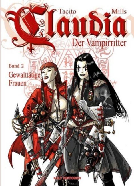 Cover: 9789089820211 | Claudia der Vampirritter 2 | Gewalttätige Frauen | Kult Editionen