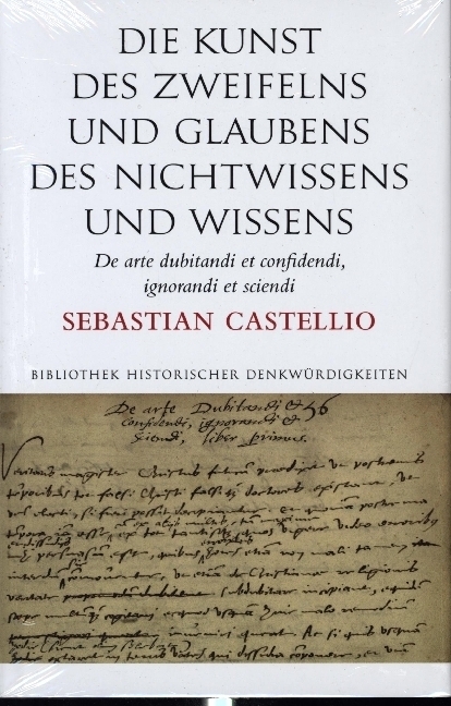 Cover: 9783796547775 | Die Kunst des Zweifelns und Glaubens, des Nichtwissens und Wissens;...