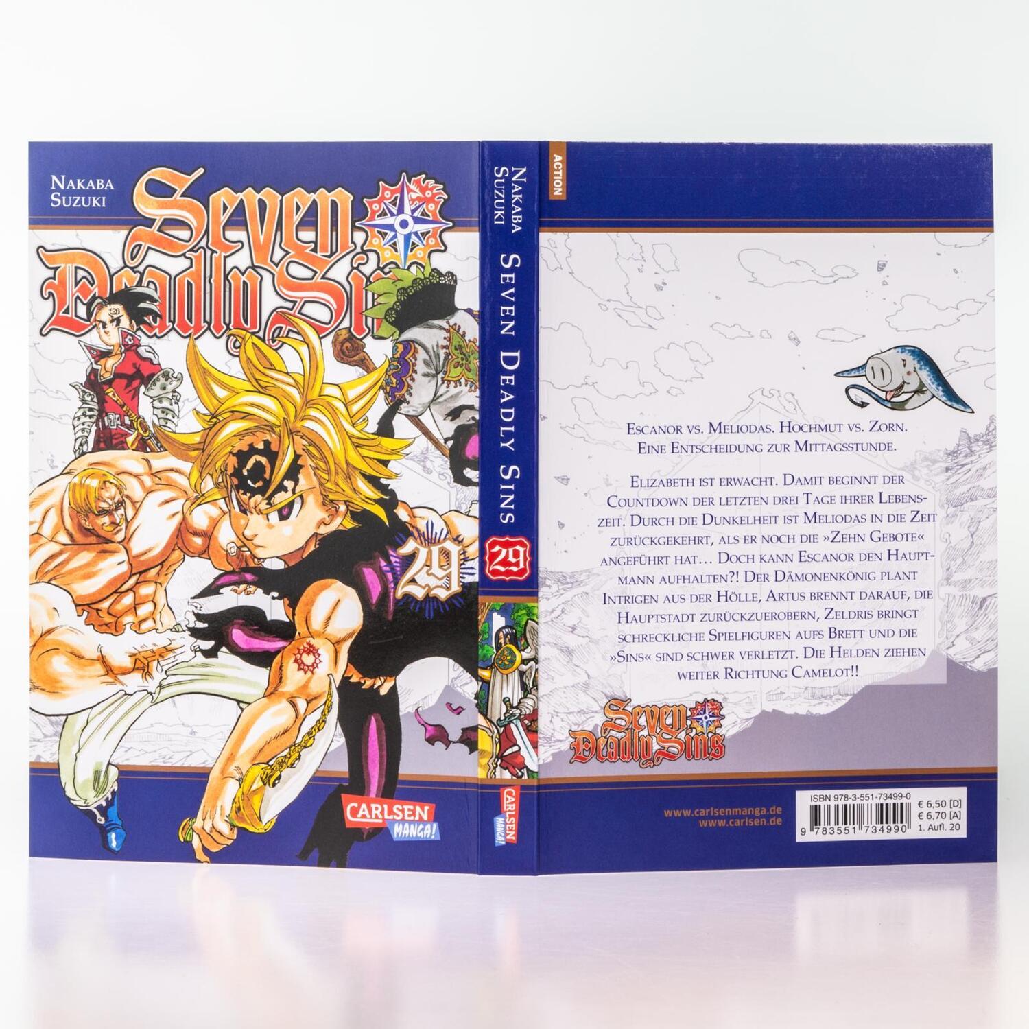 Bild: 9783551734990 | Seven Deadly Sins 29 | Mittelalterliche Fantasy-Action mit Witz | Buch