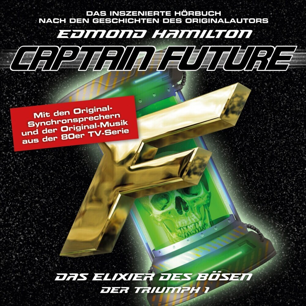 Cover: 9783962824228 | Captain Future - Der Triumph: Das Elixier des Bösen, 1 Audio-CD | CD