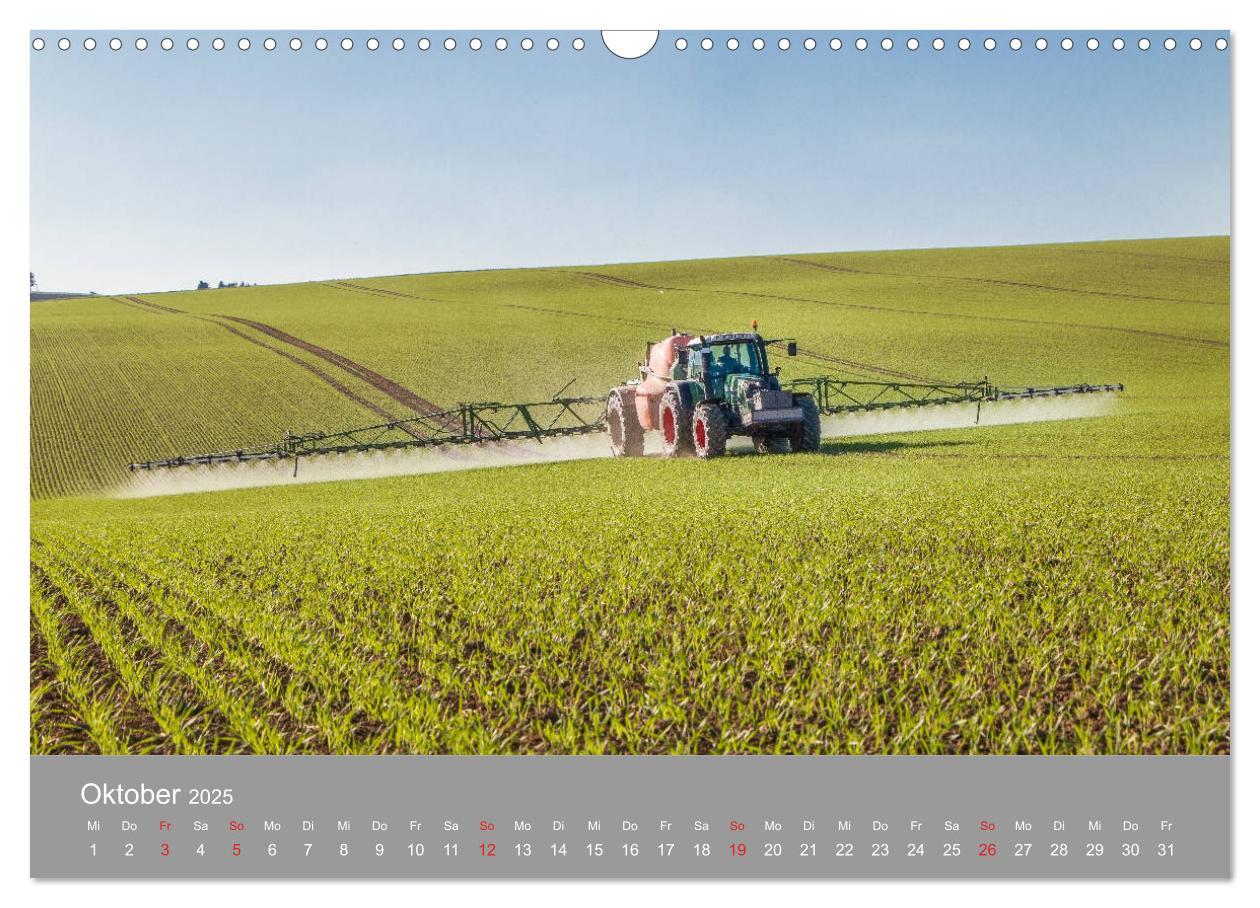 Bild: 9783435173600 | Landtechnik im Einsatz (Wandkalender 2025 DIN A3 quer), CALVENDO...