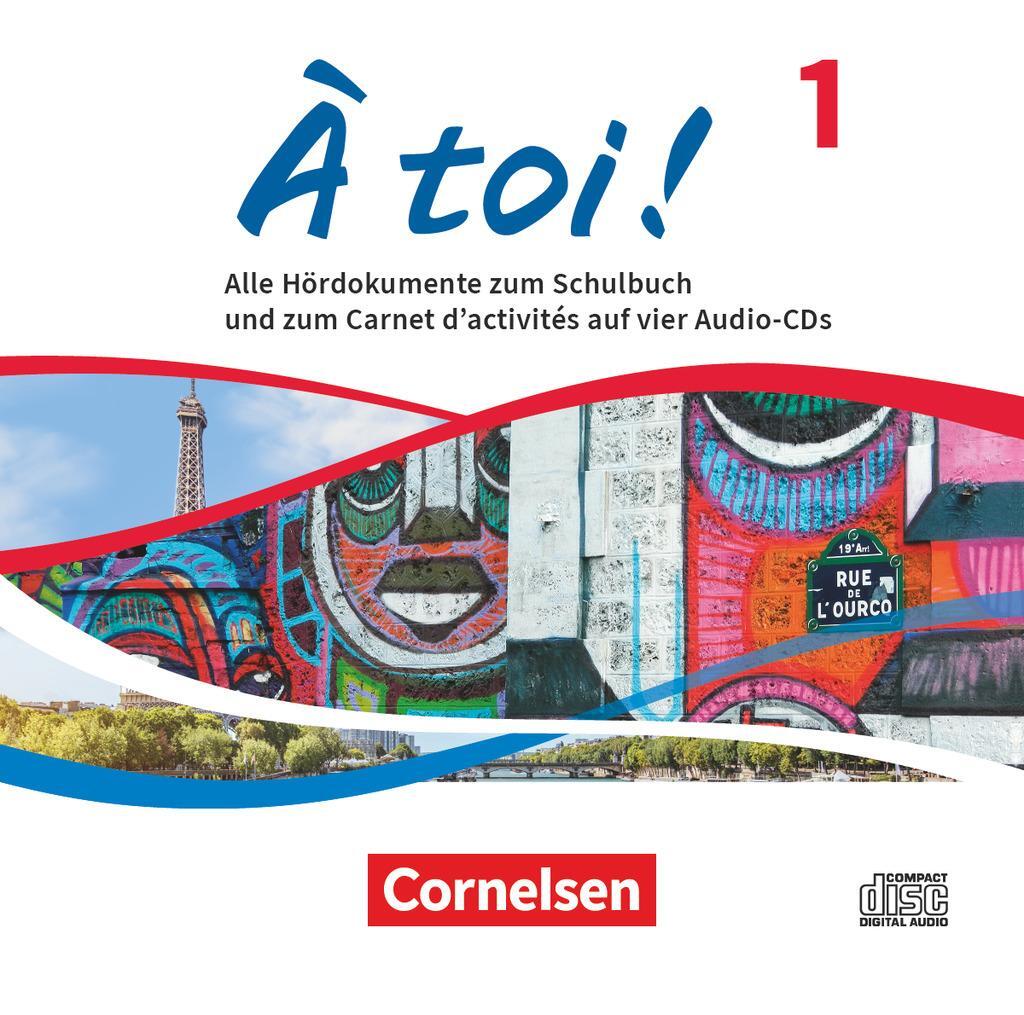 Cover: 9783065213622 | À toi ! Band 1 - Audio-CDs | Audio-CD | À toi ! | Deutsch | 2022
