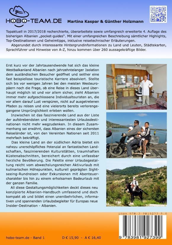 Bild: 9783981927399 | albanien - Reisehandbuch | Martina Kaspar (u. a.) | Taschenbuch | 2018