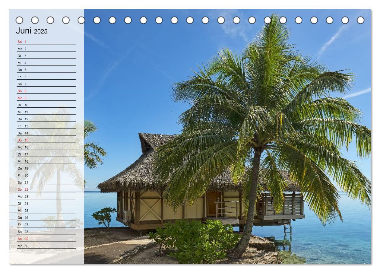 Bild: 9783435522880 | Südseeträume. Paradiese im Pazifik (Tischkalender 2025 DIN A5...