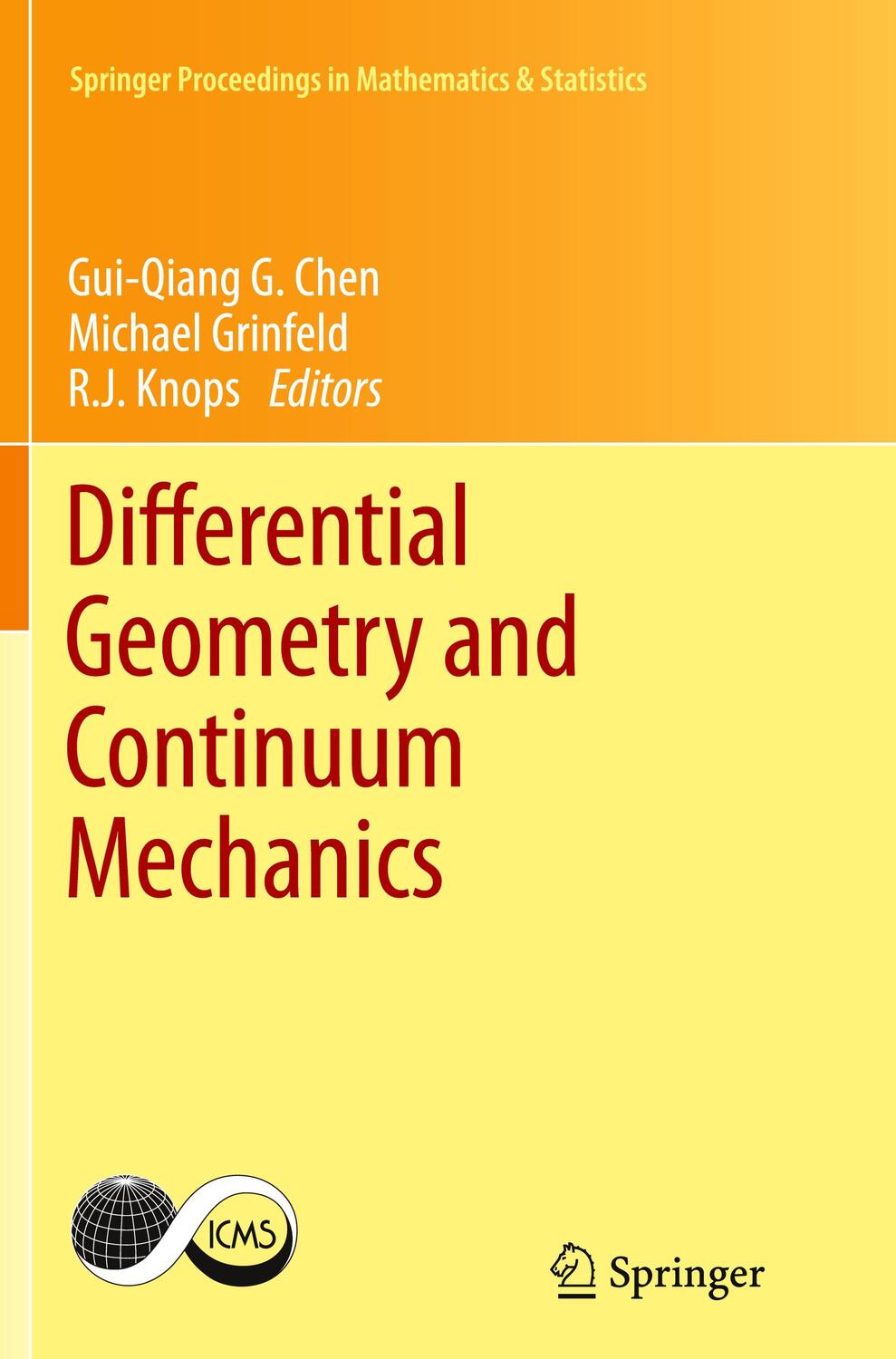 Cover: 9783319371337 | Differential Geometry and Continuum Mechanics | Chen (u. a.) | Buch