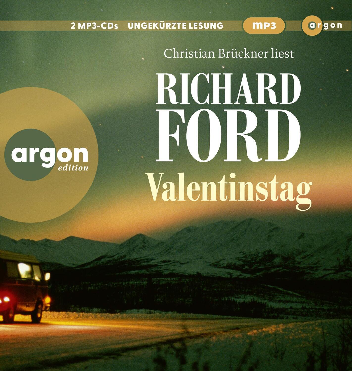 Cover: 9783839820865 | Valentinstag | Roman | Richard Ford | MP3 | 2 Audio-CDs | Deutsch
