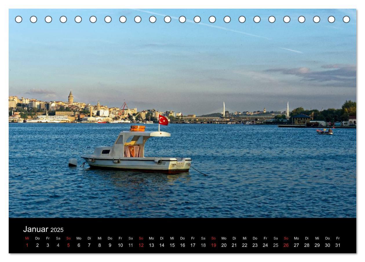 Bild: 9783435543052 | Istanbul Einmalig (Tischkalender 2025 DIN A5 quer), CALVENDO...