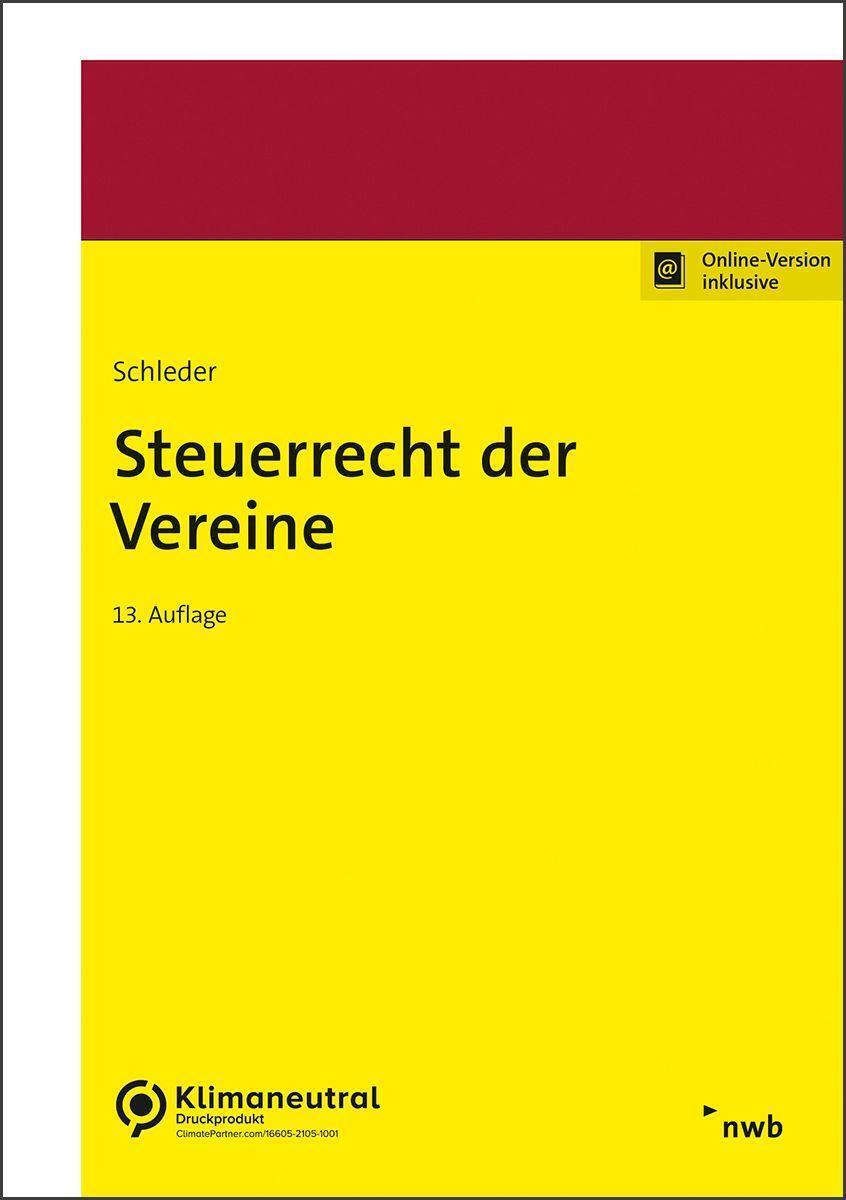 Cover: 9783482652738 | Steuerrecht der Vereine | Simon Beyme (u. a.) | Bundle | 1 Taschenbuch