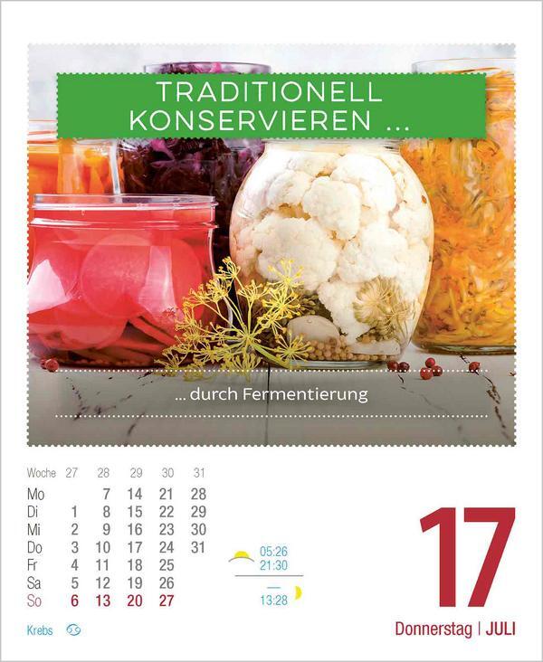 Bild: 9783731880523 | Gesund &amp; Lecker! 2025 | Verlag Korsch | Kalender | 328 S. | Deutsch