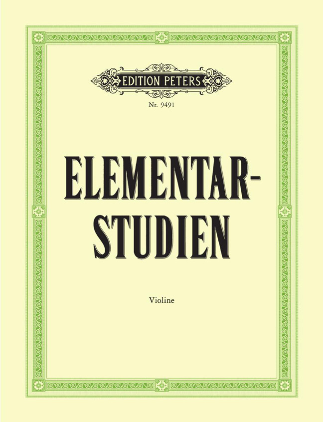 Cover: 9790014076993 | Elementar Studien | Thiemann | Buch | Edition Peters