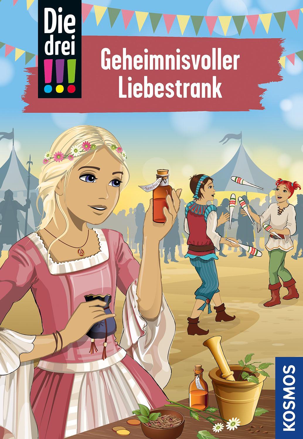 Cover: 9783440168134 | Die drei !!!, 87, Geheimnisvoller Liebestrank | Ann-Katrin Heger