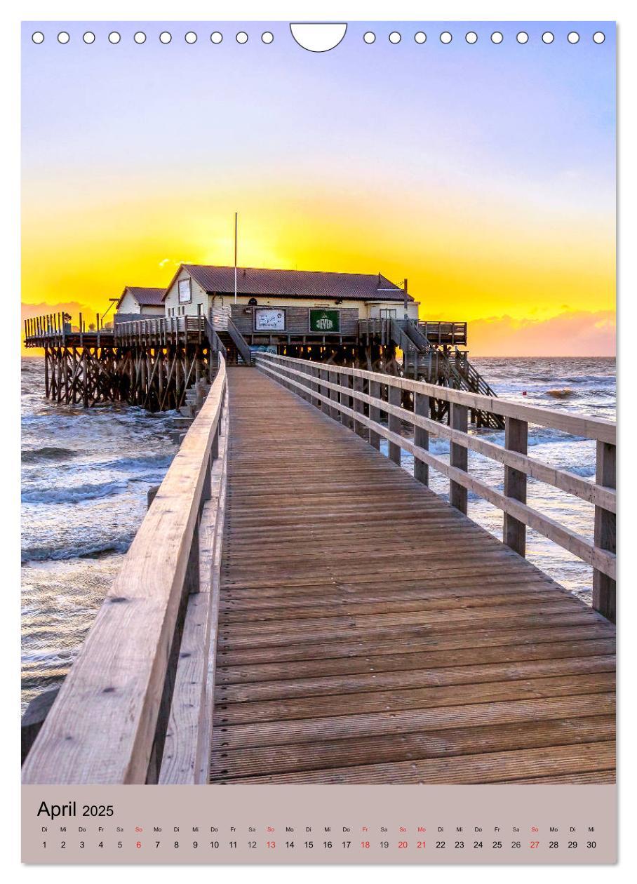 Bild: 9783435964604 | NORDSEEFLAIR - St. Peter Ording und Westerhever (Wandkalender 2025...