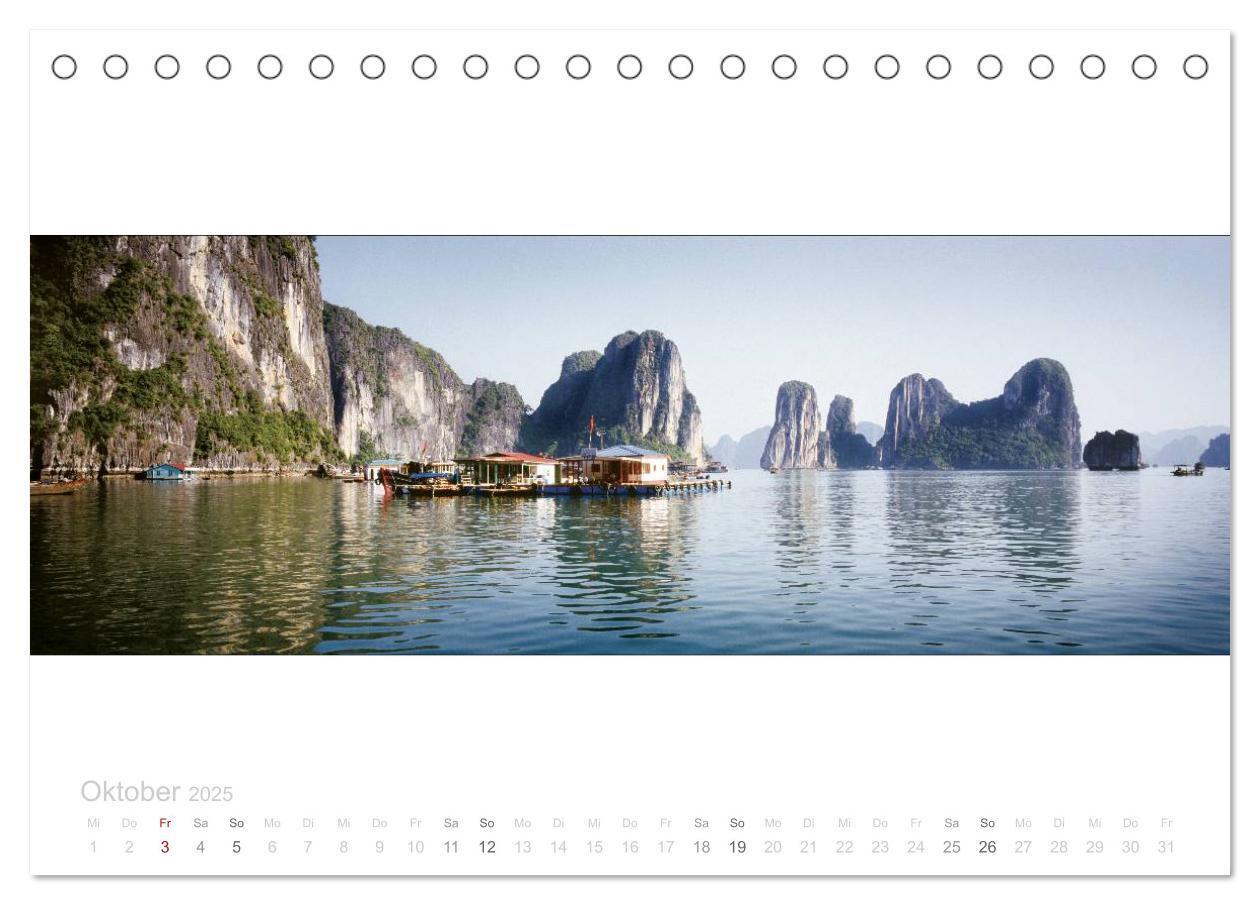 Bild: 9783435686193 | Vietnam Panorama (Tischkalender 2025 DIN A5 quer), CALVENDO...