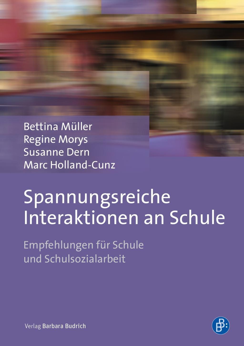 Cover: 9783847421146 | Spannungsreiche Interaktionen an Schule | Müller | Taschenbuch | 2018