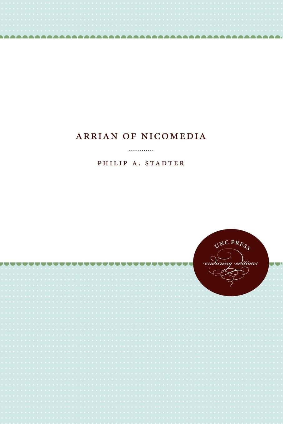 Cover: 9780807865989 | Arrian of Nicomedia | Philip A. Stadter | Taschenbuch | Paperback
