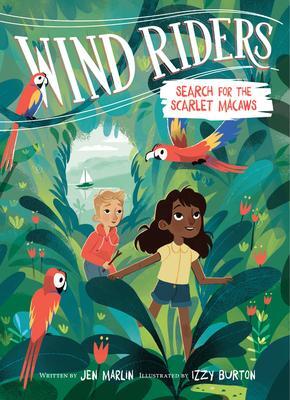 Cover: 9780063029293 | Wind Riders #2: Search for the Scarlet Macaws | Jen Marlin | Buch