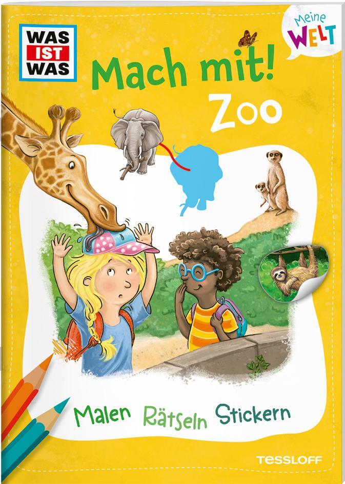 Cover: 9783788643720 | WAS IST WAS Meine Welt Mach mit! Zoo | Katja Baier | Broschüre | 24 S.