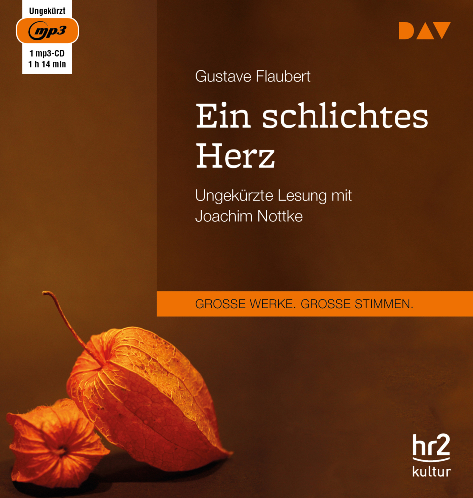 Cover: 9783742400260 | Ein schlichtes Herz, 1 Audio-CD, 1 MP3 | Gustave Flaubert | Audio-CD