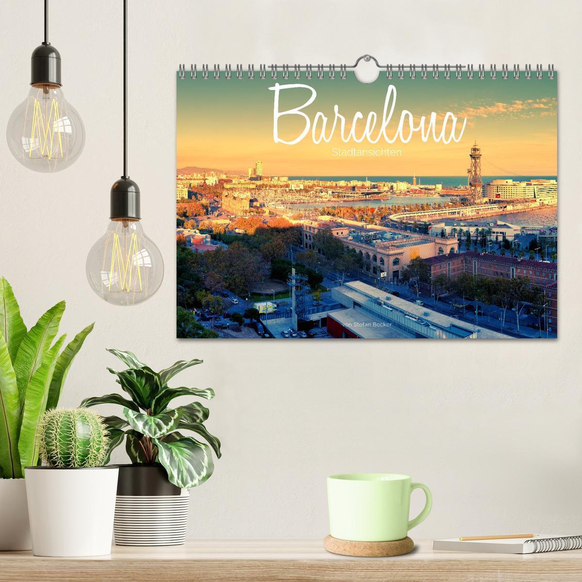 Bild: 9783435806881 | Barcelona - Stadtansichten (Wandkalender 2025 DIN A4 quer),...