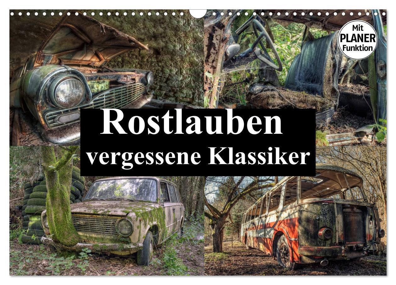 Cover: 9783675465558 | Rostlauben - vergessene Klassiker (Wandkalender 2024 DIN A3 quer),...