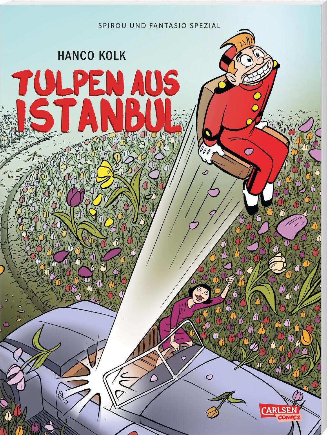 Cover: 9783551798251 | Spirou und Fantasio Spezial 40: Tulpen aus Istanbul | Hanco Kolk