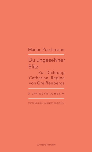 Cover: 9783884235546 | Du ungeseh'ner Blitz | Zur Dichtung Catharina Regina von Greiffenbergs